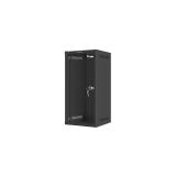 Lanberg - WF10-2312-10B armario rack 12U Bastidor de pared Negro