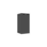 Lanberg - WF10-2312-10B armario rack 12U Bastidor de pared Negro