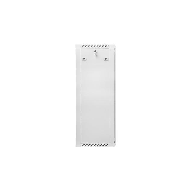 Lanberg - WF01-6427-10S armario rack 27U Bastidor de pared Blanco