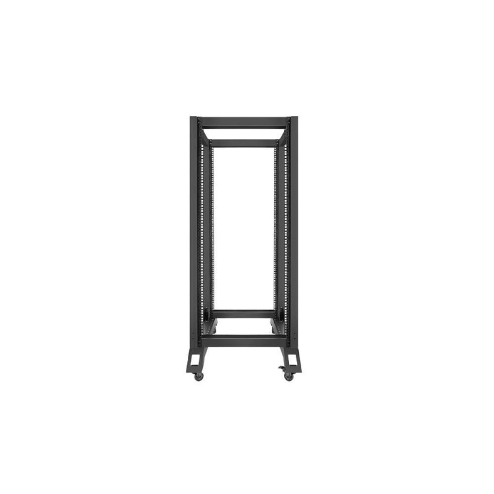 Lanberg - OR01-6827-B armario rack 27U Rack o bastidor independiente Negro