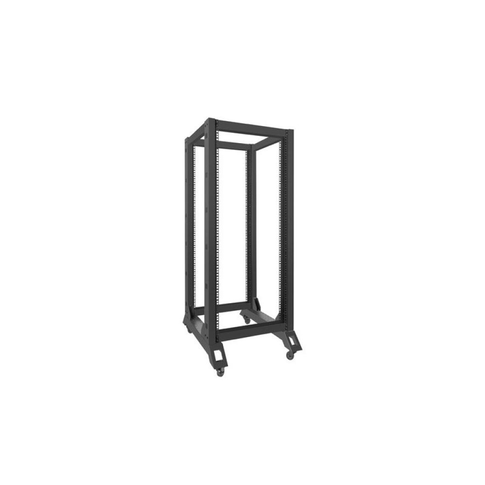 Lanberg - OR01-6827-B armario rack 27U Rack o bastidor independiente Negro