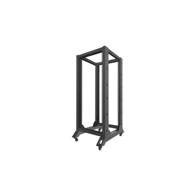 Lanberg - OR01-6827-B armario rack 27U Rack o bastidor independiente Negro