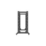 Lanberg - OR01-6827-B armario rack 27U Rack o bastidor independiente Negro