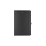 Lanberg - WF01-6618-10B armario rack 18U Bastidor de pared Negro