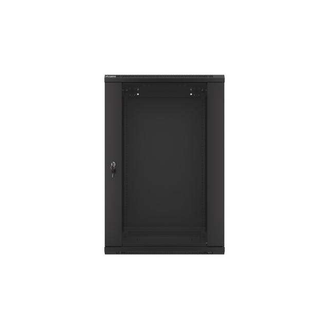 Lanberg - WF01-6618-10B armario rack 18U Bastidor de pared Negro
