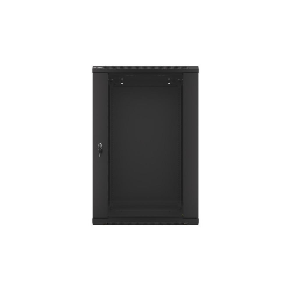 Lanberg - WF01-6618-10B armario rack 18U Bastidor de pared Negro