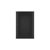 Lanberg - WF01-6618-10B armario rack 18U Bastidor de pared Negro