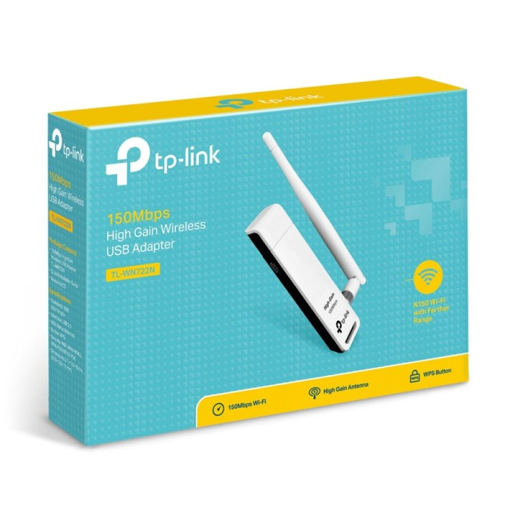 TP-Link - TL-WN722N adaptador y tarjeta de red WLAN 150 Mbit/s