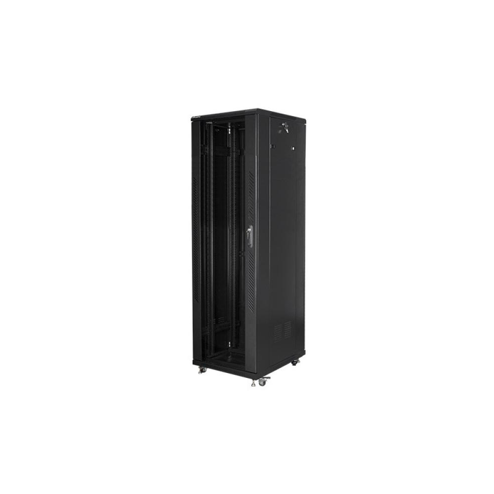 Lanberg - FF01-6842-12B armario rack 42U Rack o bastidor independiente Negro
