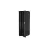 Lanberg - FF01-6842-12B armario rack 42U Rack o bastidor independiente Negro