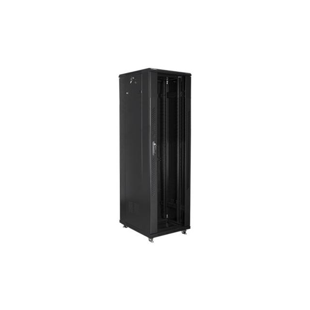 Lanberg - FF01-6842-12B armario rack 42U Rack o bastidor independiente Negro