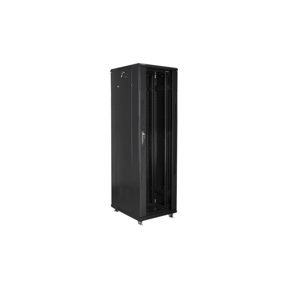 Lanberg - FF01-6842-12B armario rack 42U Rack o bastidor independiente Negro
