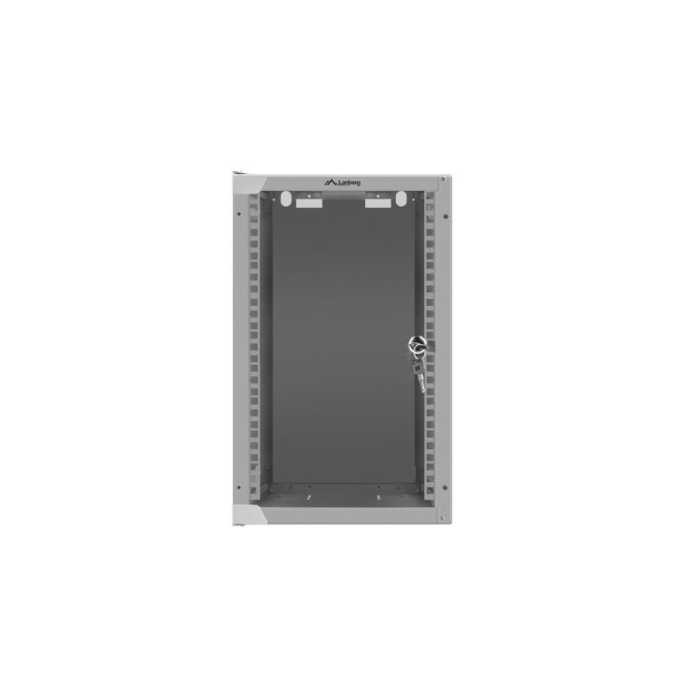 Lanberg - WF10-2309-10S armario rack 9U Bastidor de pared Gris