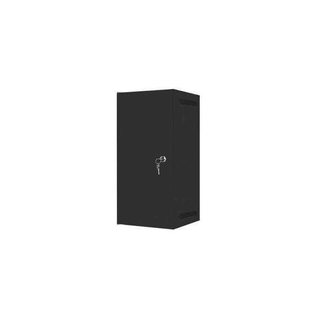 Lanberg - WF10-2312-00B armario rack 12U Bastidor de pared Negro