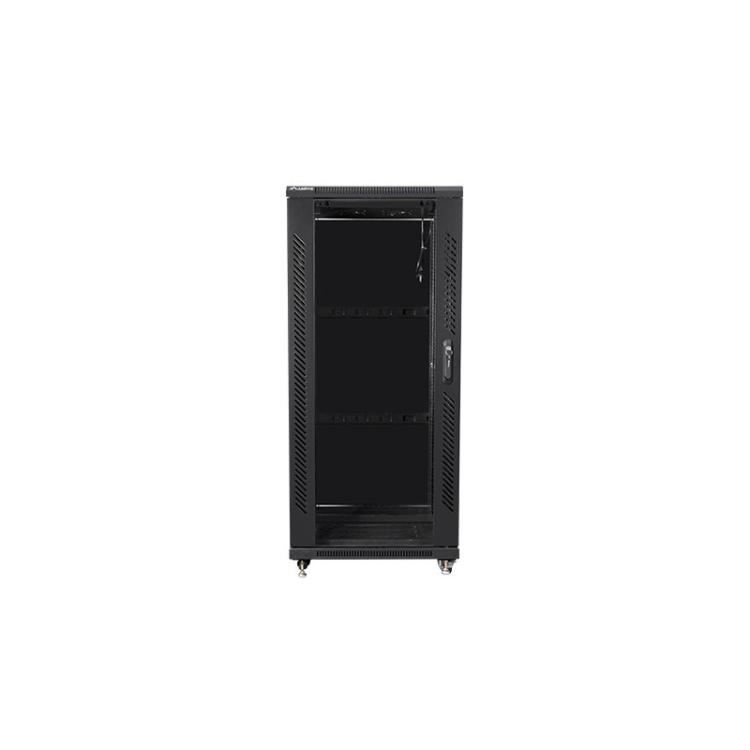 Lanberg - FF01-6827-12B armario rack 27U Rack o bastidor independiente Negro
