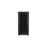 Lanberg - FF01-6827-12B armario rack 27U Rack o bastidor independiente Negro