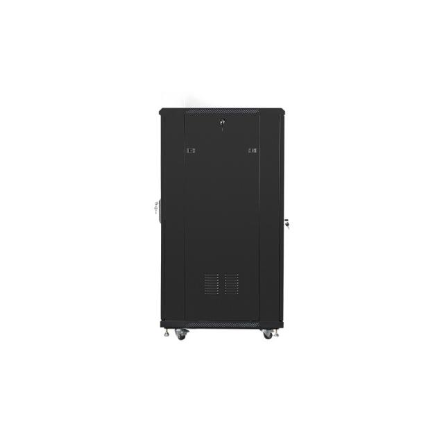 Lanberg - FF01-6827-12B armario rack 27U Rack o bastidor independiente Negro