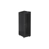 Lanberg - FF01-8027-23BL armario rack 27U Rack o bastidor independiente Negro