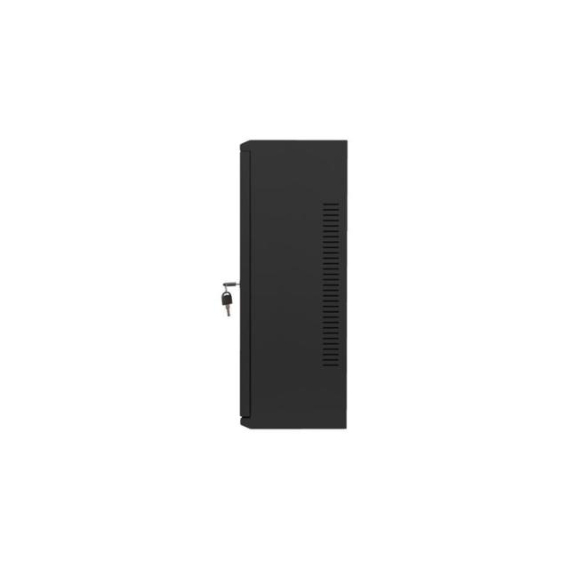 Lanberg - WAF1-5203-06-00B armario rack 6U Bastidor de pared Negro