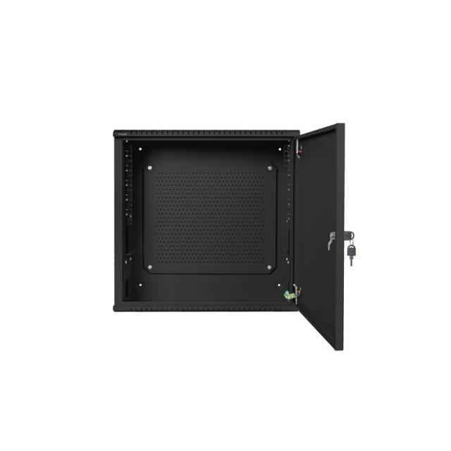 Lanberg - WAF1-5203-06-00B armario rack 6U Bastidor de pared Negro