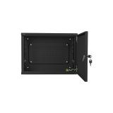 Lanberg - WAF1-5203-04-00B armario rack 4U Bastidor de pared Negro