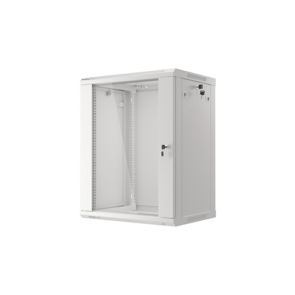 Lanberg - WF01-6415-10S armario rack 15U Bastidor de pared Gris
