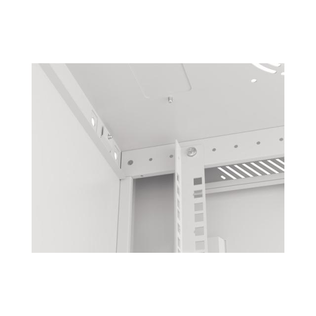 Lanberg - WF01-6415-10S armario rack 15U Bastidor de pared Gris