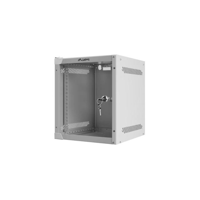 Lanberg - WF10-2306-10S armario rack 6U Bastidor de pared Gris