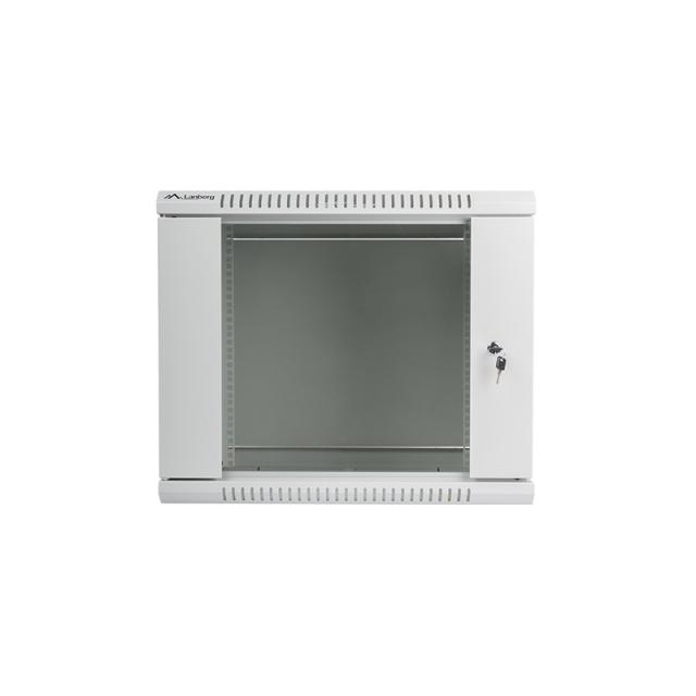 Lanberg - WF01-6609-10S armario rack 9U Bastidor de pared Gris