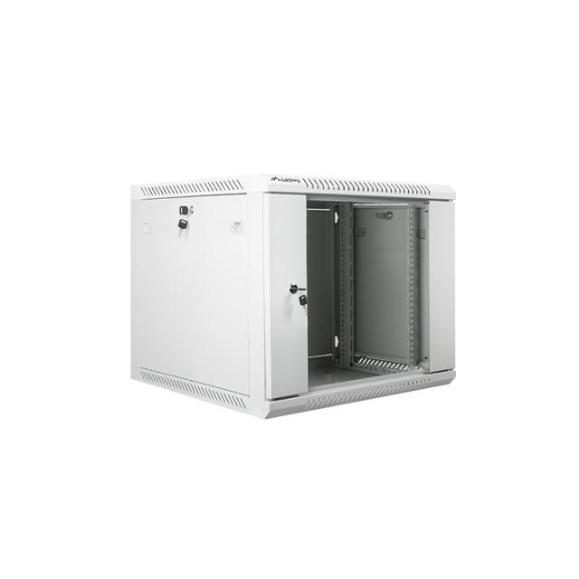 Lanberg - WF01-6609-10S armario rack 9U Bastidor de pared Gris