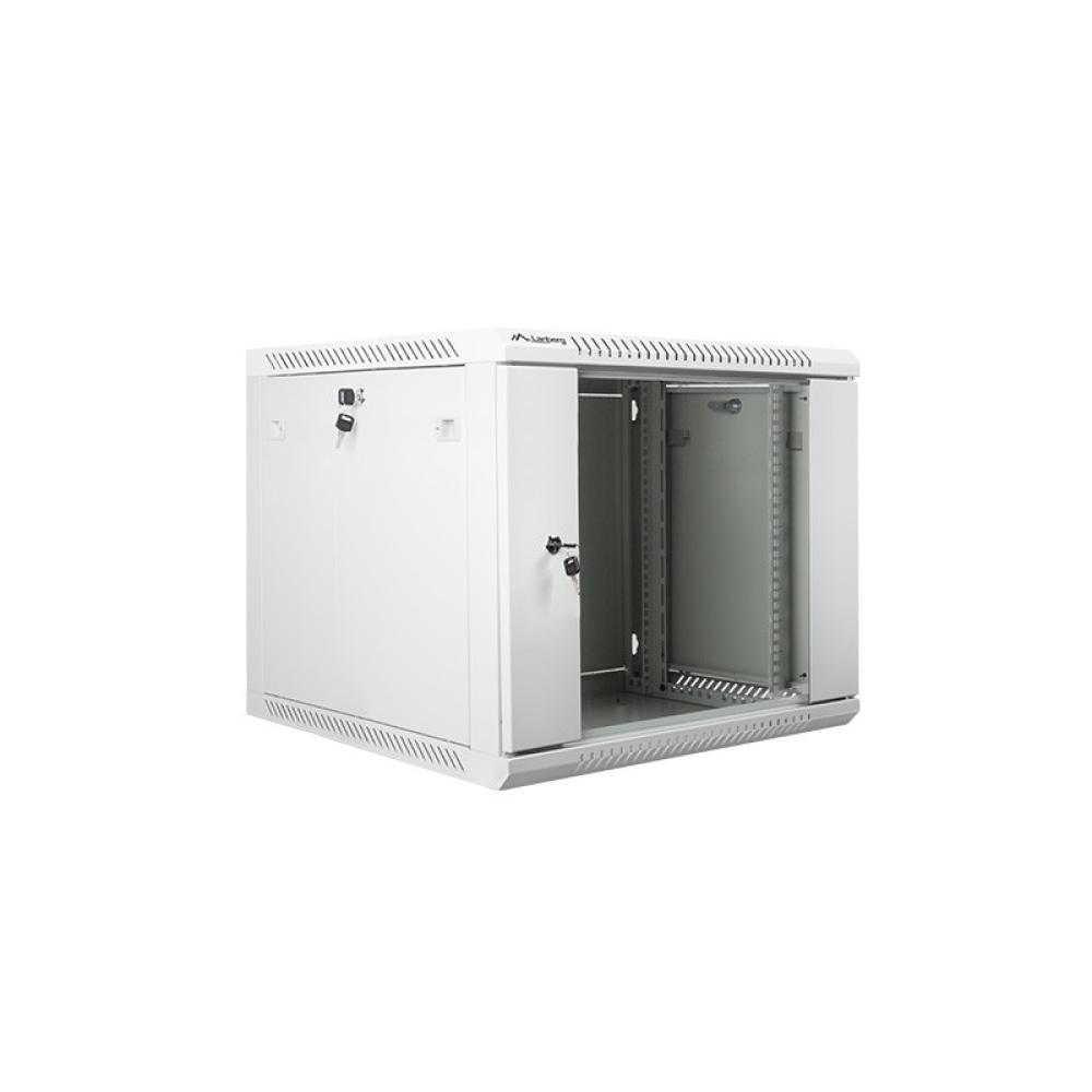 Lanberg - WF01-6609-10S armario rack 9U Bastidor de pared Gris