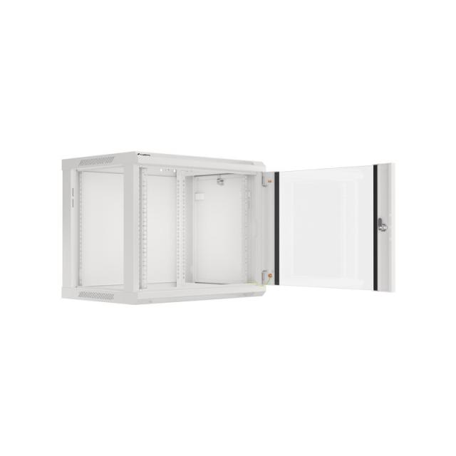 Lanberg - WF01-6409-10S armario rack 9U Bastidor de pared Gris