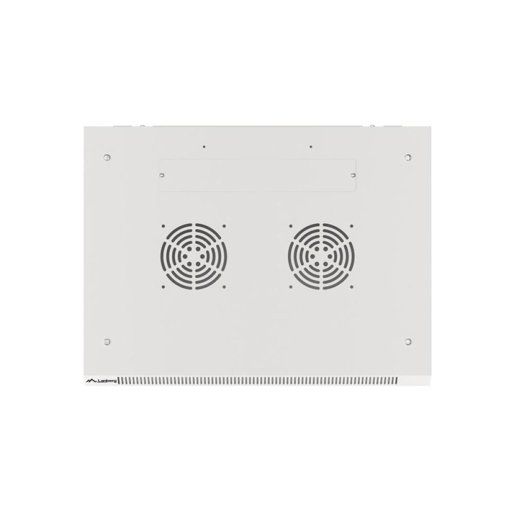 Lanberg - WF01-6409-10S armario rack 9U Bastidor de pared Gris
