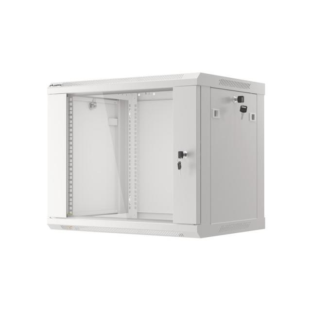Lanberg - WF01-6409-10S armario rack 9U Bastidor de pared Gris