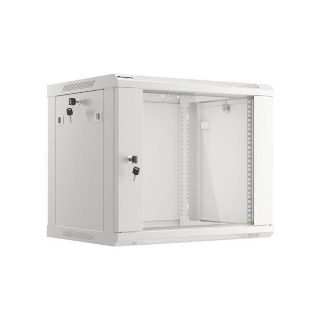 Lanberg - WF01-6409-10S armario rack 9U Bastidor de pared Gris