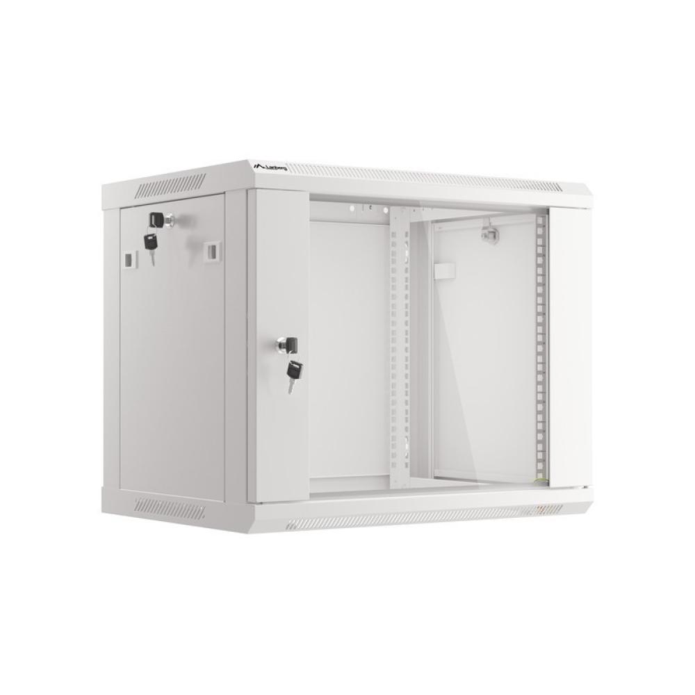 Lanberg - WF01-6409-10S armario rack 9U Bastidor de pared Gris