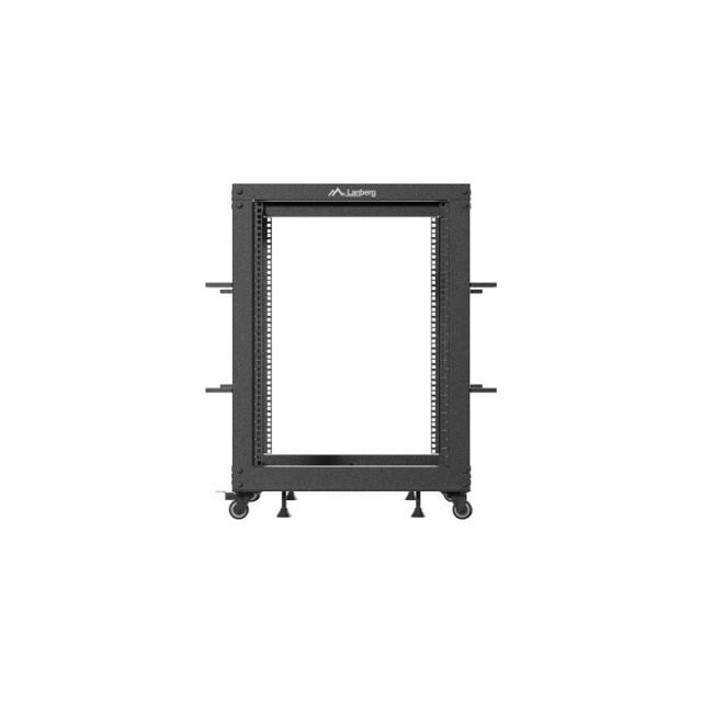 Lanberg - OR01-6115-B armario rack 15U Rack o bastidor independiente Negro