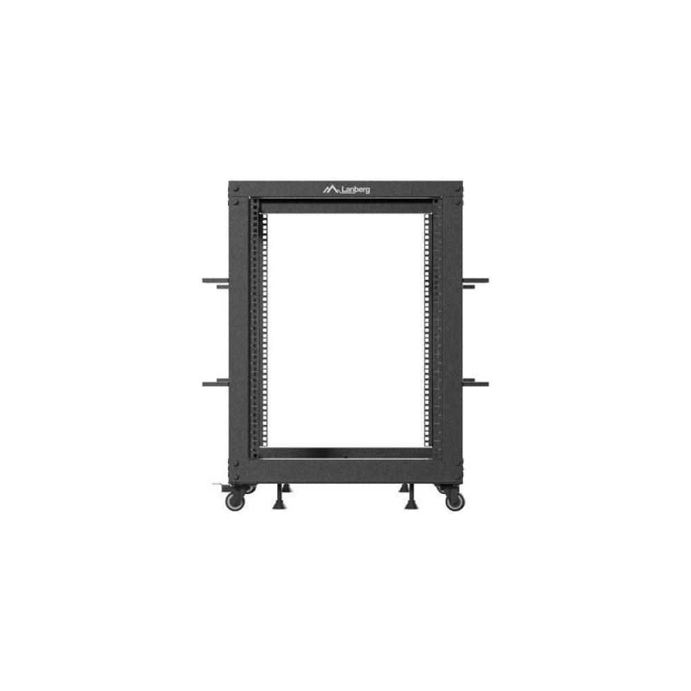 Lanberg - OR01-6115-B armario rack 15U Rack o bastidor independiente Negro