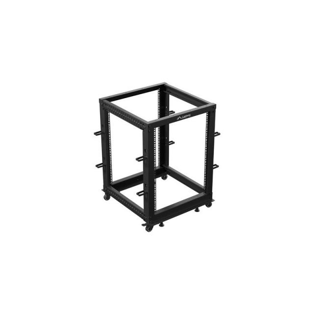 Lanberg - OR01-6115-B armario rack 15U Rack o bastidor independiente Negro