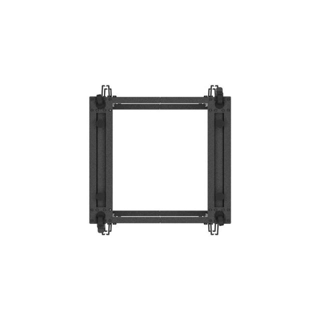 Lanberg - OR01-6115-B armario rack 15U Rack o bastidor independiente Negro