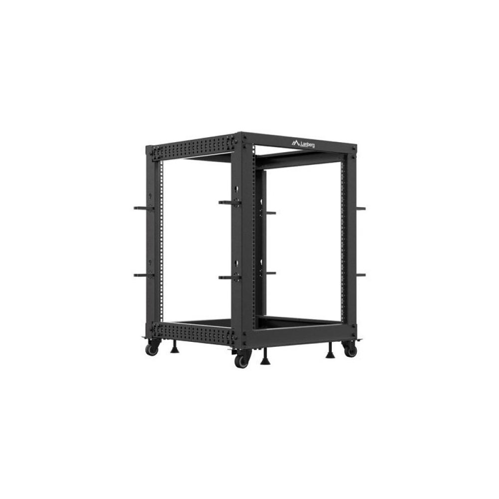 Lanberg - OR01-6115-B armario rack 15U Rack o bastidor independiente Negro