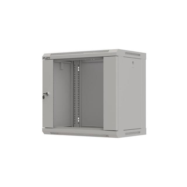 Lanberg - WF03-5309-10S armario rack 9U Bastidor de pared Negro