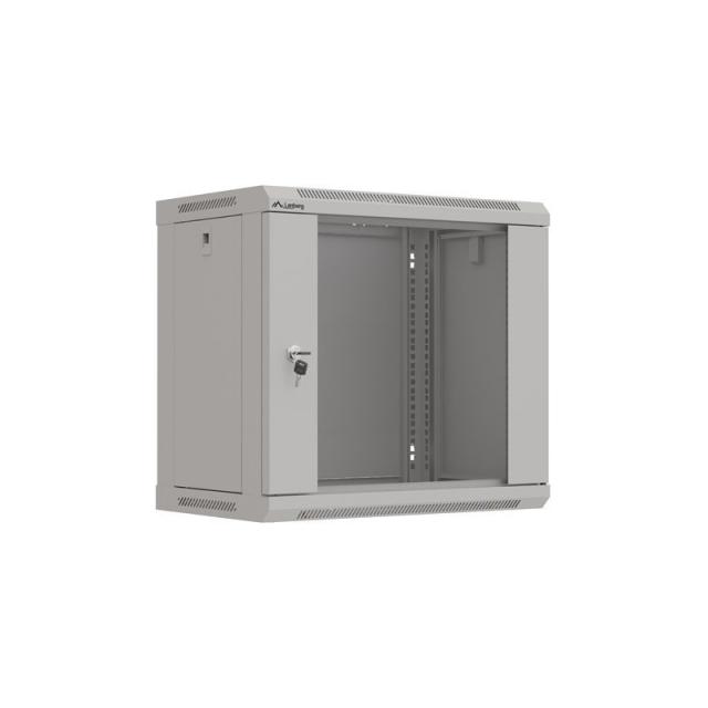 Lanberg - WF03-5309-10S armario rack 9U Bastidor de pared Negro