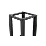 Lanberg - OR01-6818-B armario rack 18U Rack o bastidor independiente Negro