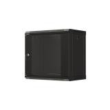 Lanberg - WF03-5309-10B armario rack 9U Bastidor de pared Negro
