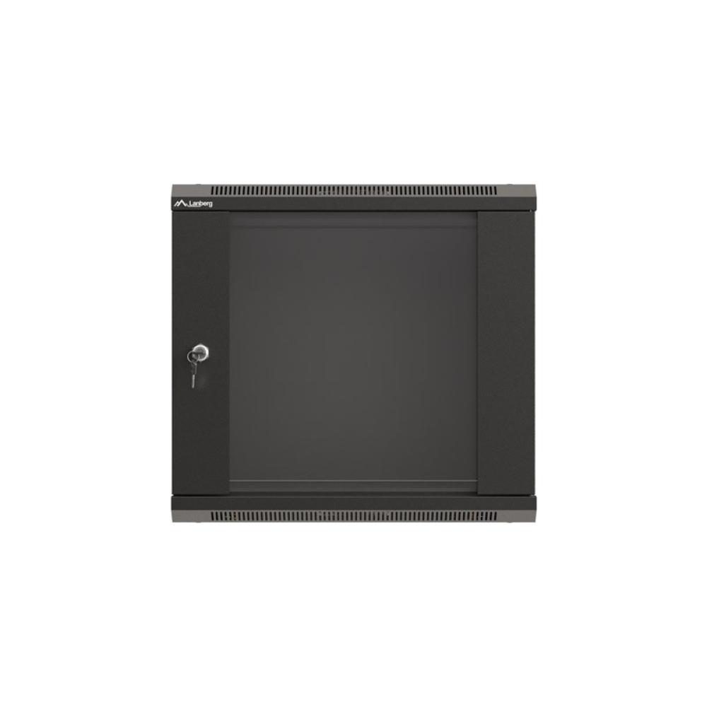Lanberg - WF03-5309-10B armario rack 9U Bastidor de pared Negro