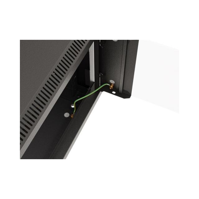 Lanberg - WF03-5309-10B armario rack 9U Bastidor de pared Negro