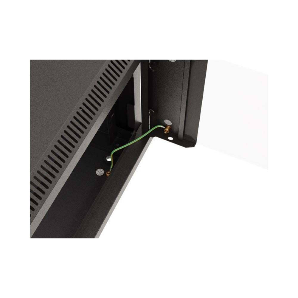 Lanberg - WF03-5309-10B armario rack 9U Bastidor de pared Negro