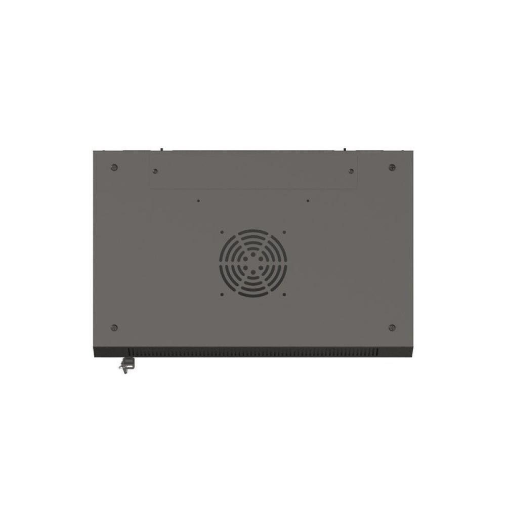 Lanberg - WF03-5309-10B armario rack 9U Bastidor de pared Negro