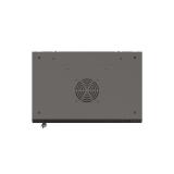 Lanberg - WF03-5309-10B armario rack 9U Bastidor de pared Negro